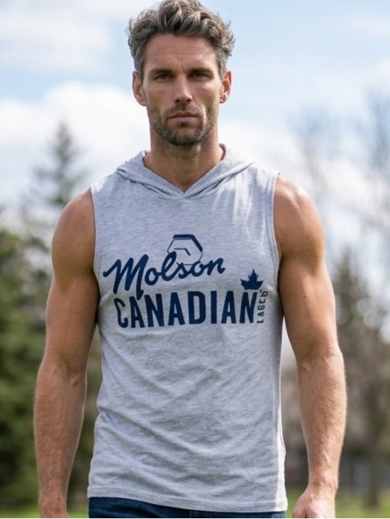 Molson Canadian Other - 2 for $30 | Molson Canadian Sleeveless Hoodie Muscle Tank
